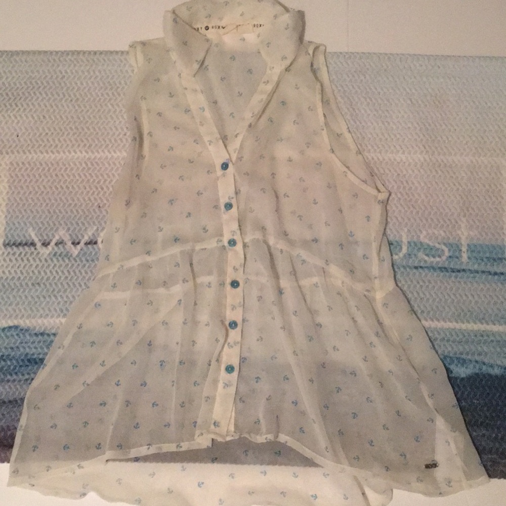 Roxy Button up Top